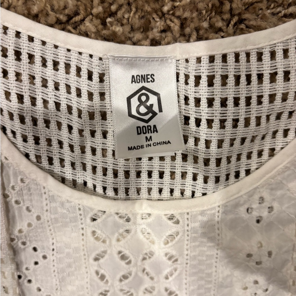 Agnes & Dora Woven Eyelet Tank Bundle - Picture 10 of 10